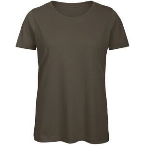 B&C Womens/Ladies T-Shirt / Khaki Green